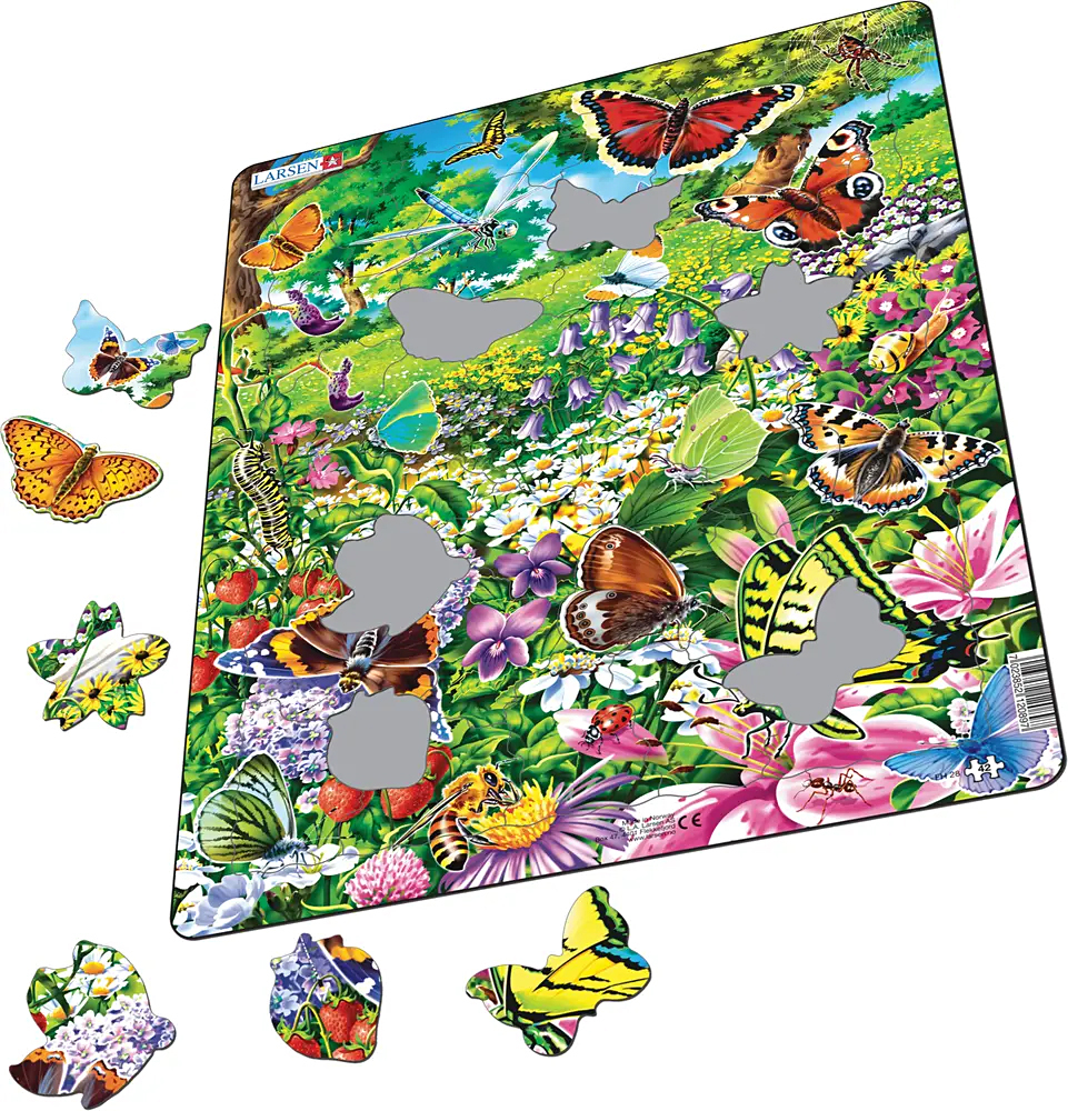 Larsen Puzzles Perhoset