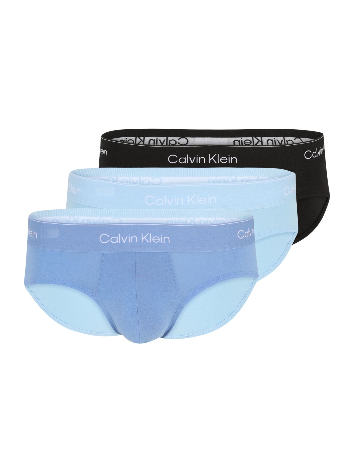 Calvin Klein Underwear Alushousut sininen / vaaleansininen / musta / offwhite