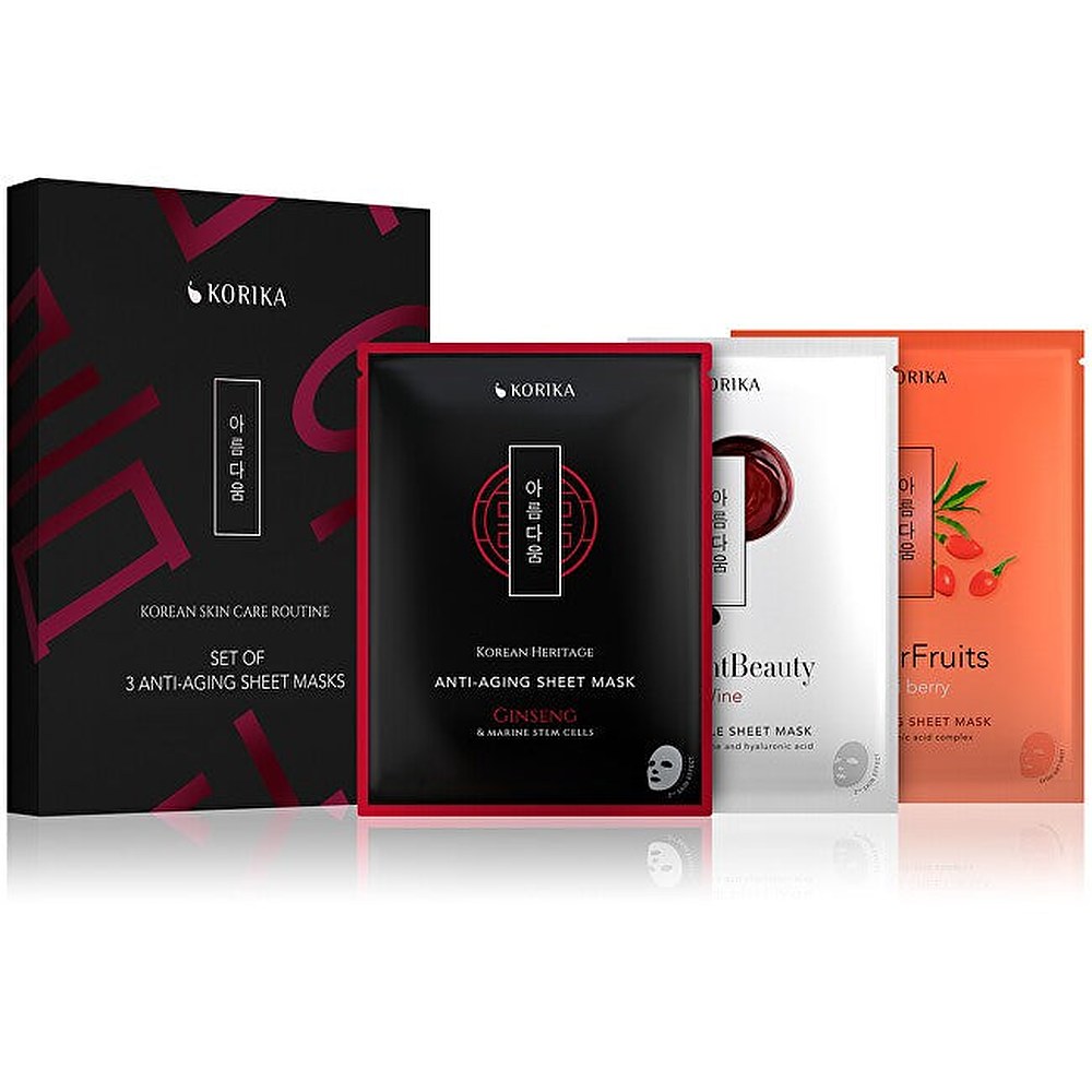 KORIKA KOREAN SKIN CARE ROUTINE ryppyjä ehkäisevä sarja