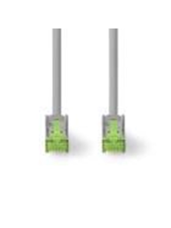 Nedis Cat 8.1 verkkokaapeli | S/FTP | RJ45 uros | RJ45 uros | 15.0 m | Pyöreä | LSZH | Harmaa | Label