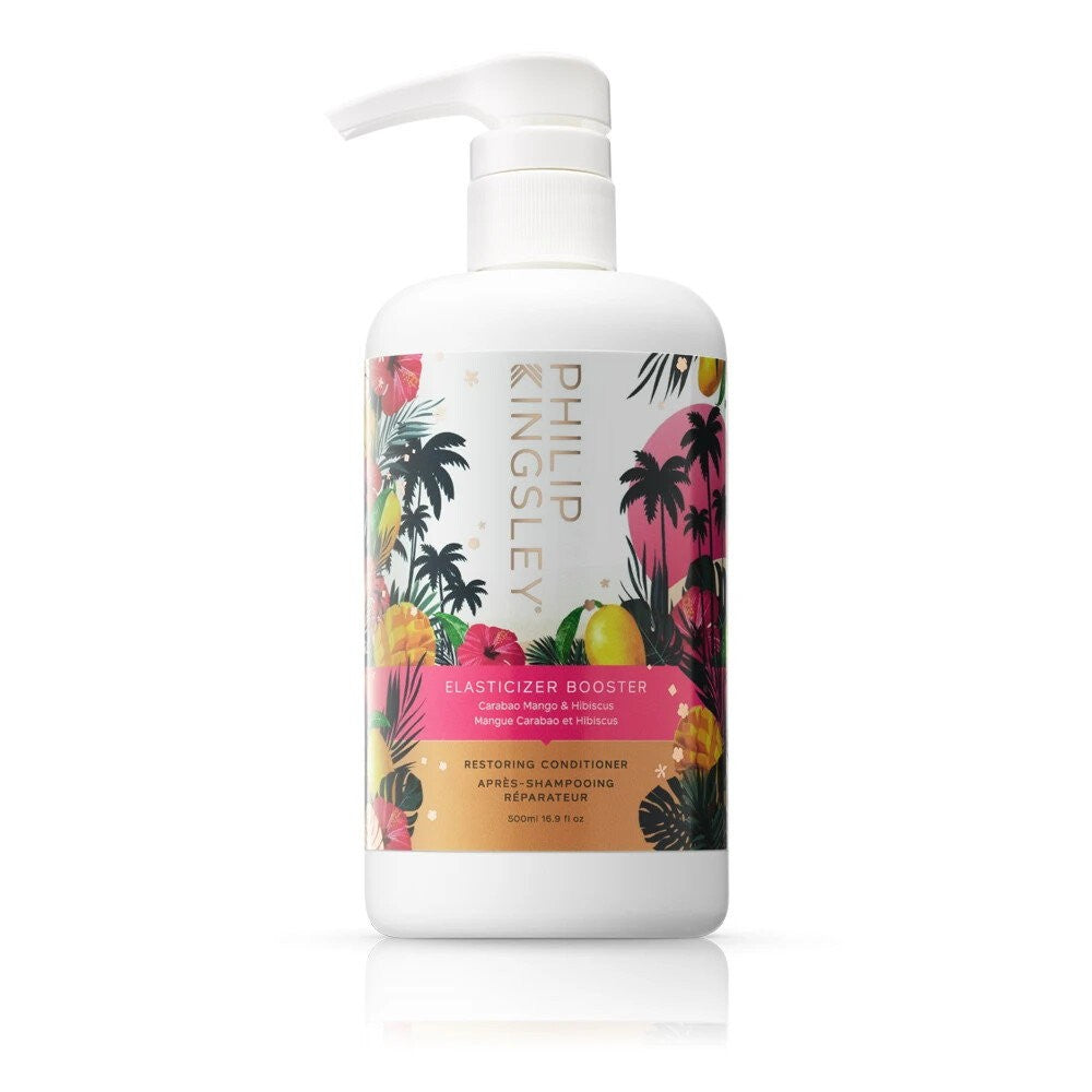 Philip Kingsley, Elasticizer Booster, Mango & Hibiscus, hiustenhoitoaine, palauttava, 500 ml