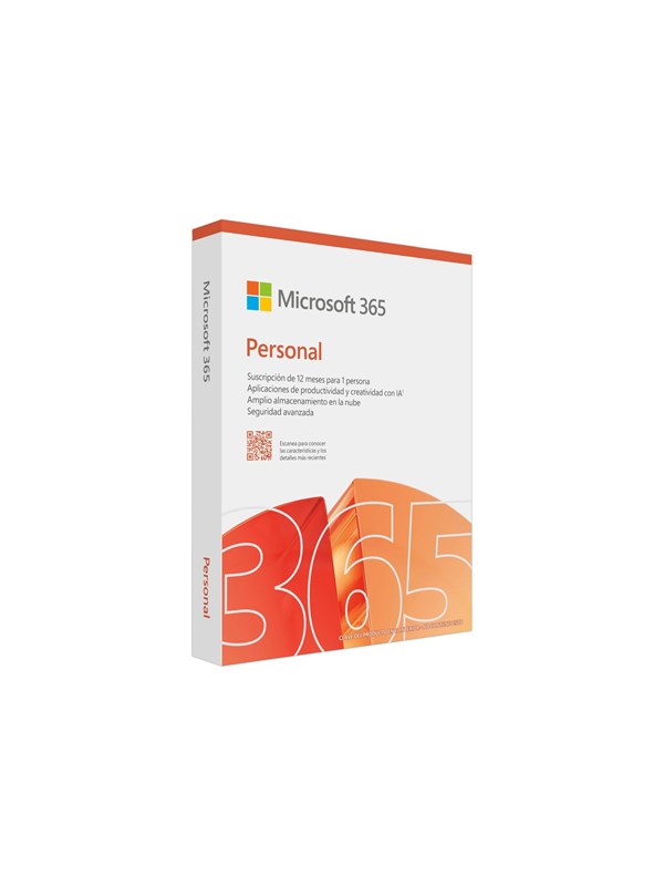 Microsoft 365 Personal - Lisenssitilaus (1 vuosi) - 1 käyttäjä, enintään 5 laitetta - sähköposti - ESD - Win, Mac, Android, iOS - Kaikki kielet