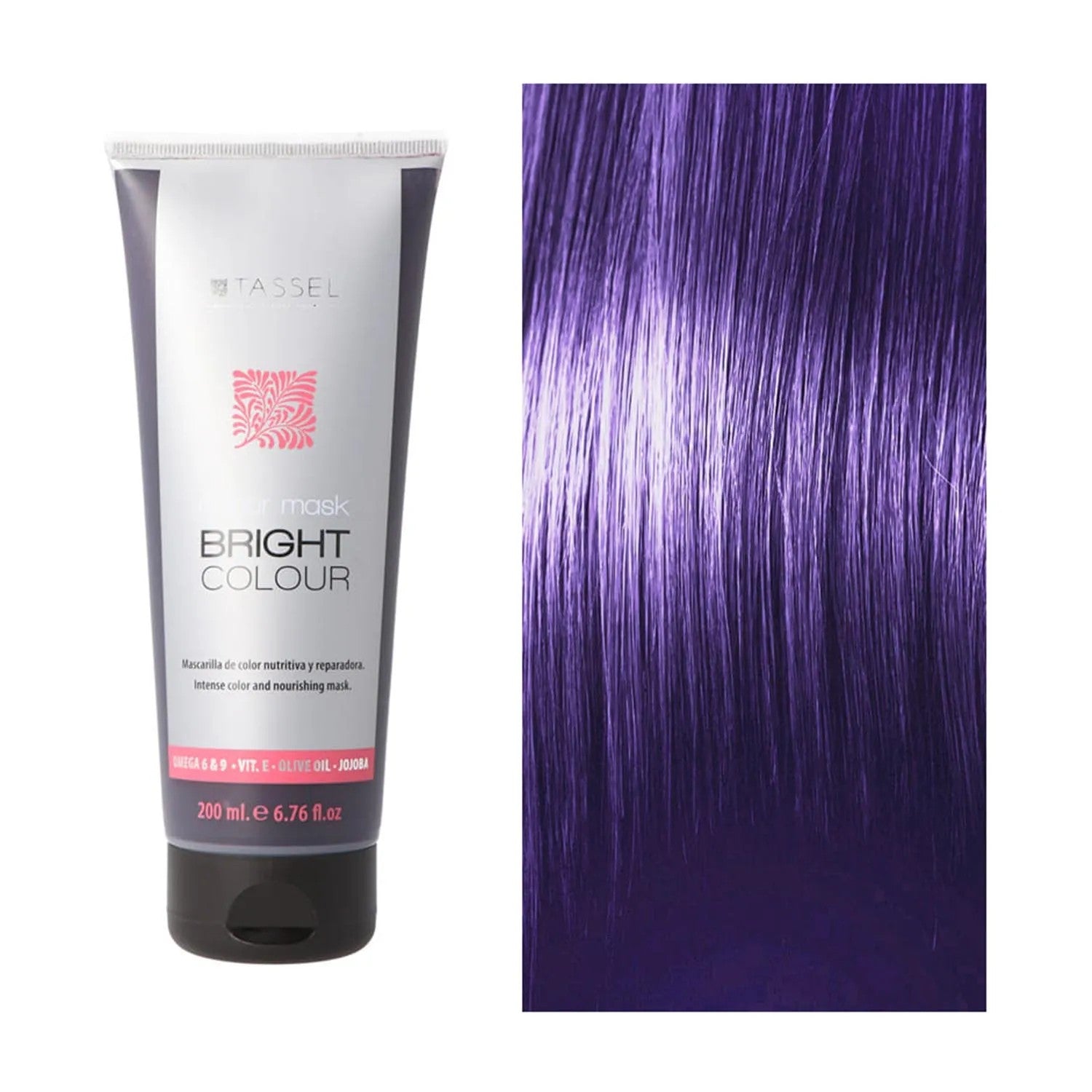 Eurostil Bright Color Violet Hair Mask 1un