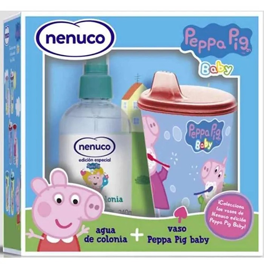 Nenuco Peppa Pig Eau De Cologne Spray 240 ml Setti 2 kpl