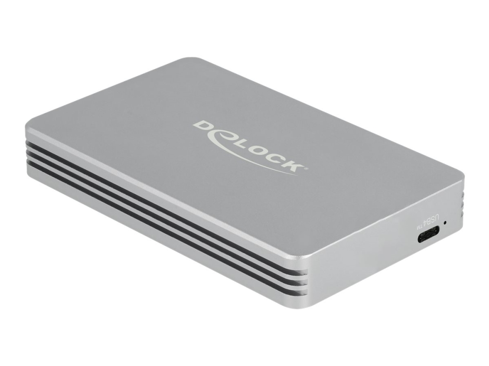 DeLOCK - storage enclosure - M.2 NVMe Card - Thunderbolt 3 Thunderbolt 4 USB4