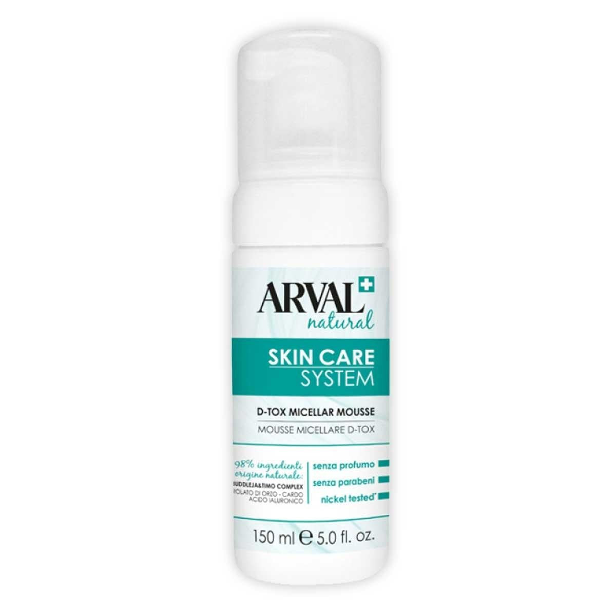 Arval Natural Skincare System D-Toksinen Misellivaahto - D-Toksinen Misellivaahto Foamer 150 ml