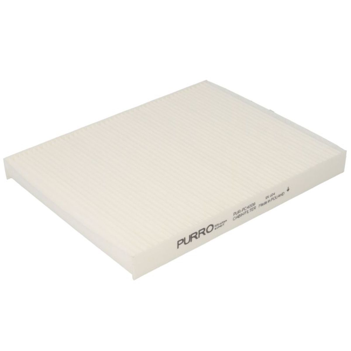 Suodatin, sisäilma PURRO PUR-PC4008