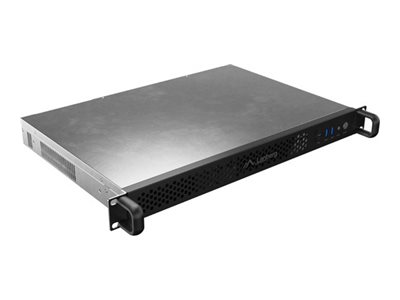 Lanberg SC01-3001-10B - rack-mountable - 1U - mini ITX - Kotelot - Server (Rack) - Musta
