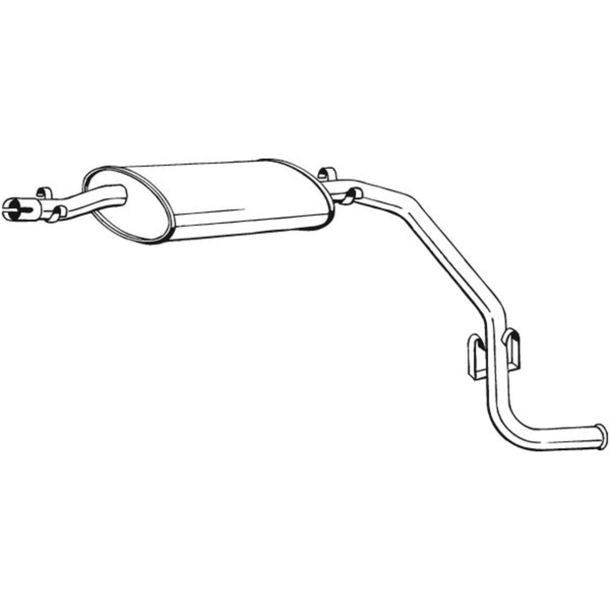 Takaäänenvaimentaja BOSAL 283-685