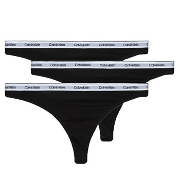 Calvin Klein Underwear Stringit  musta / valkoinen