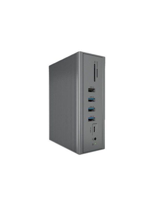 ICY BOX USB Type-C® & Type-A DockingStation with triple video output