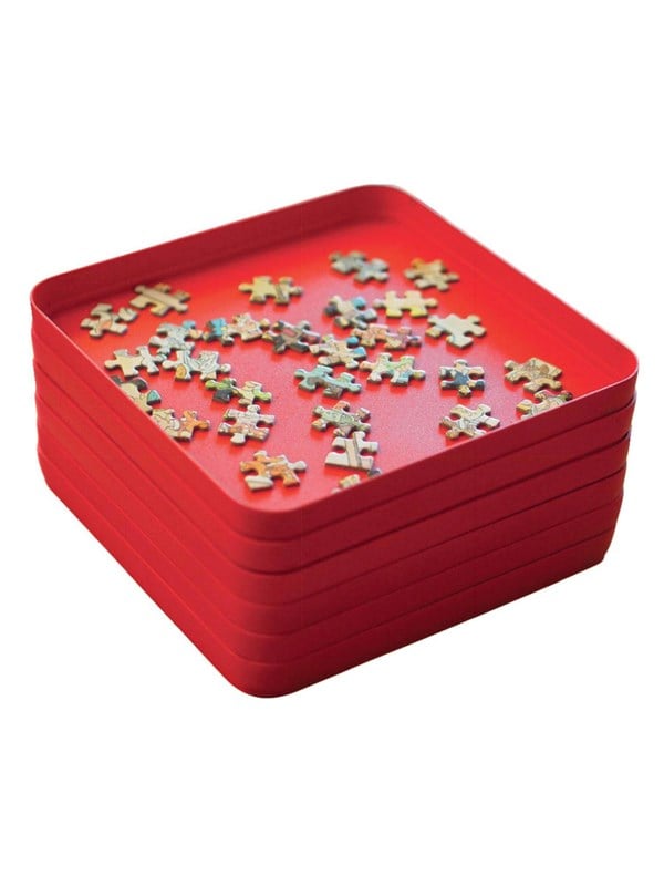 Jumbo M)Puzzle Mates - Palapelinlajittelija 6 lokeroa (20x20cm)