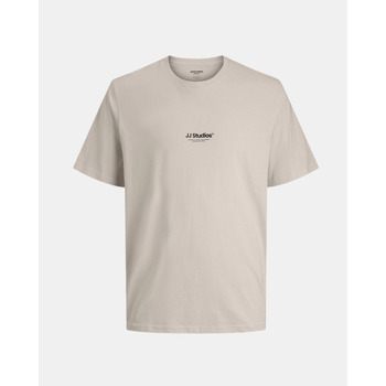 JACK & JONES Paita 'JJESOHO'  kitti / musta