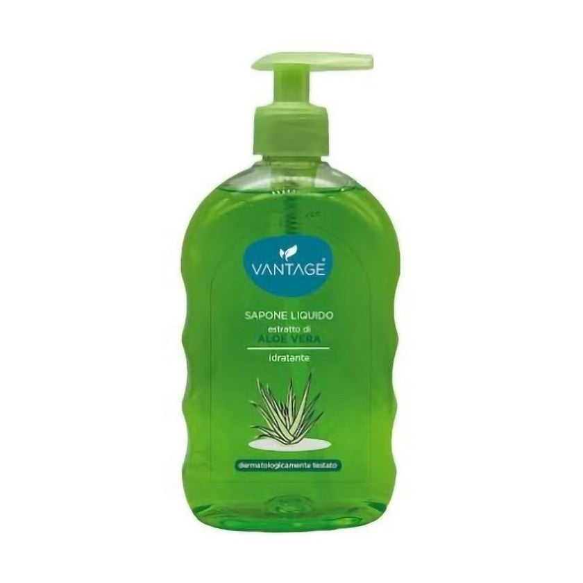 Vantage Aloe Vera Nestesaippua 500 ml Kosteuttava