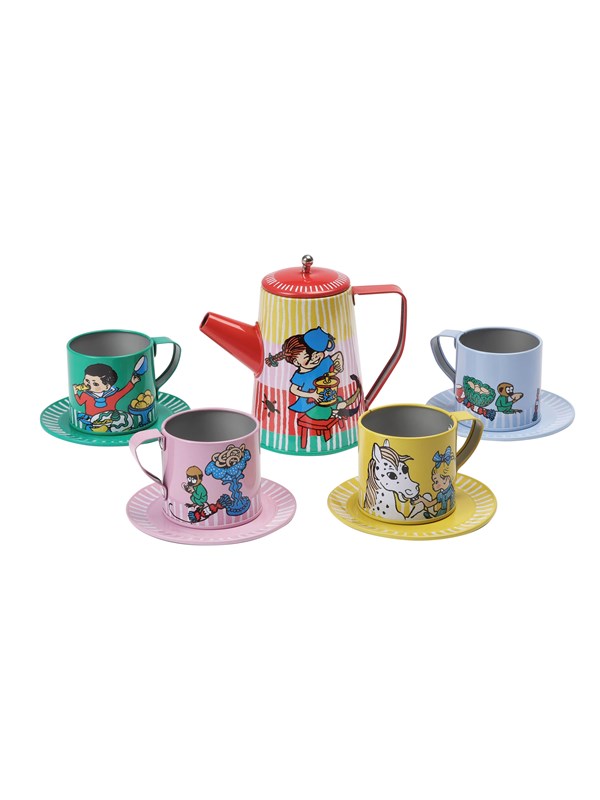 Pippi Teeastiasto Metalli Micki