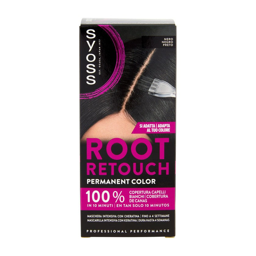 Syoss Root Retouch Pysyvä Väri Musta