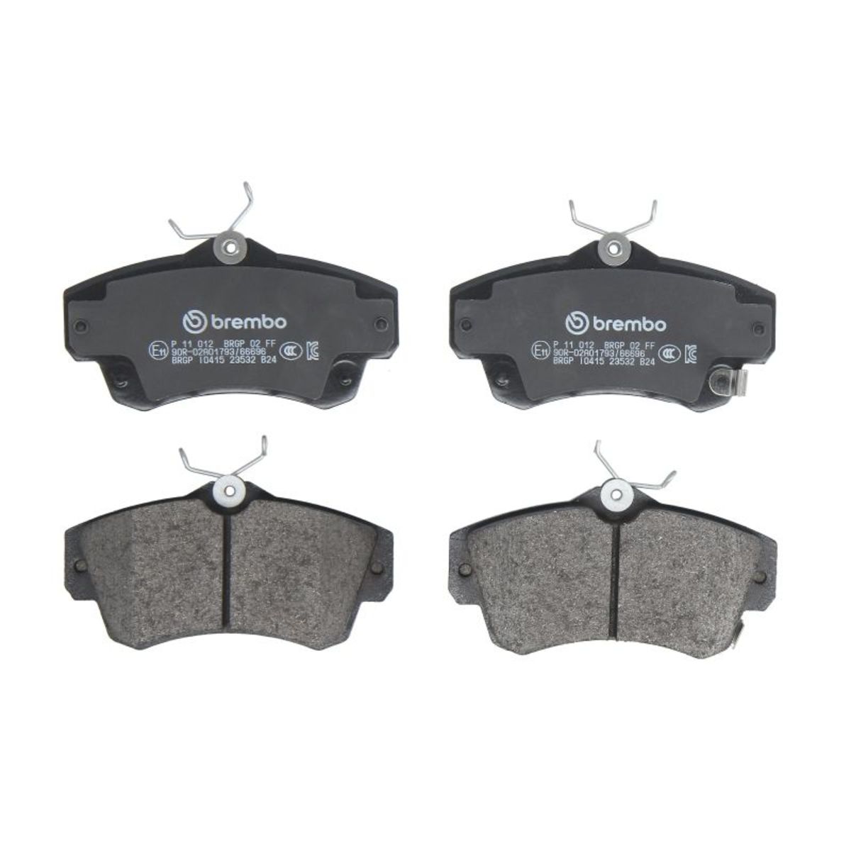 Jarrupalat, levyjarru BREMBO P 11 012