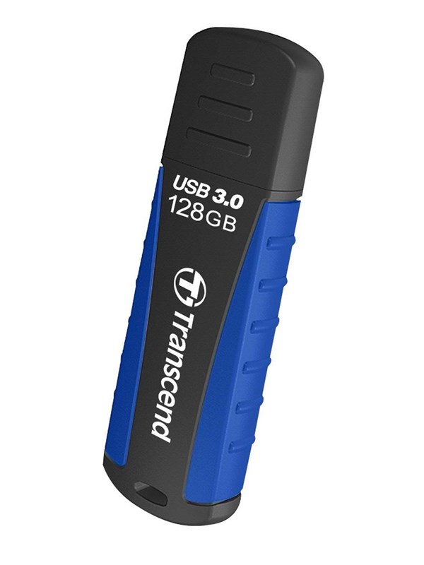 Transcend JetFlash 810 U3 Sininen - 128GB - 128GB - USB-tikku