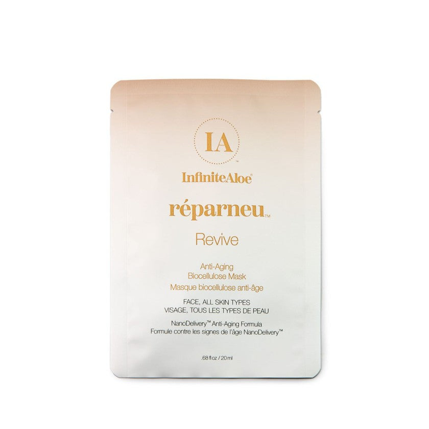 Infinite Aloe Ikääntymistä Ehkäisevä Revive Bi selluloosanaamio