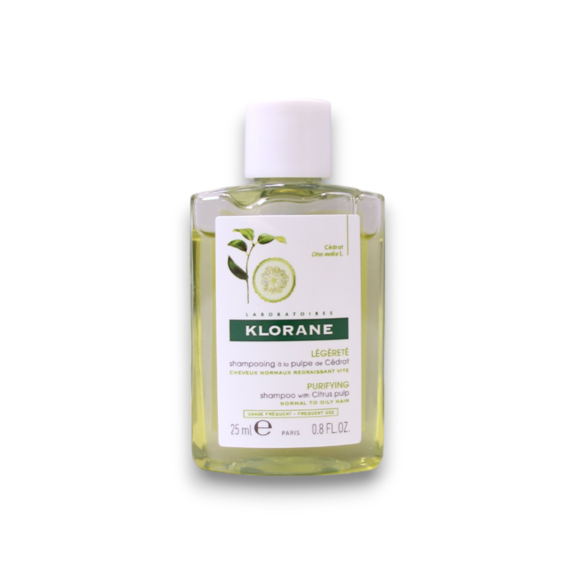 Klorane Puhdistava shampoo hiusten puhdistamiseen 25 ml