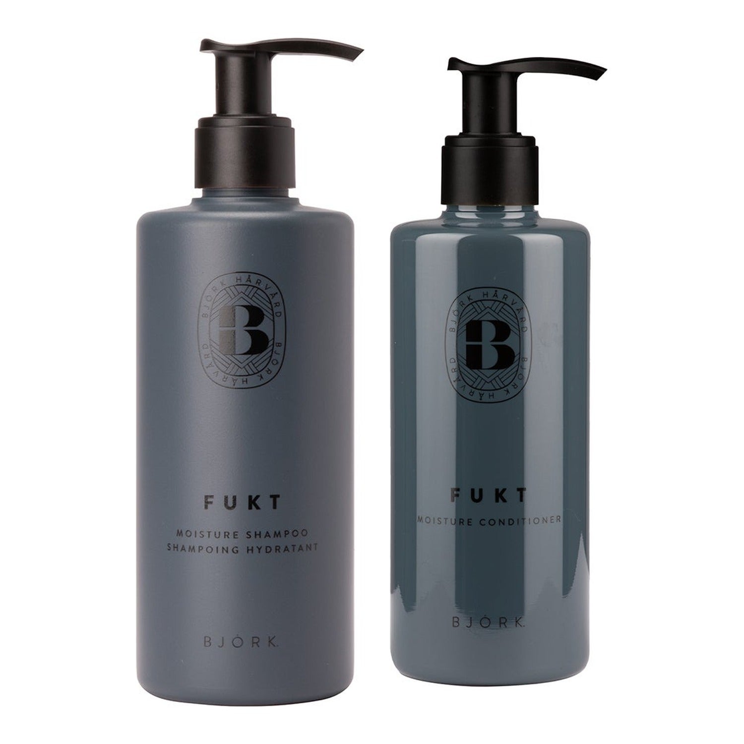 Björk FUKT Schampoo & Conditioner 300 ml + 250 ml - 550 ml