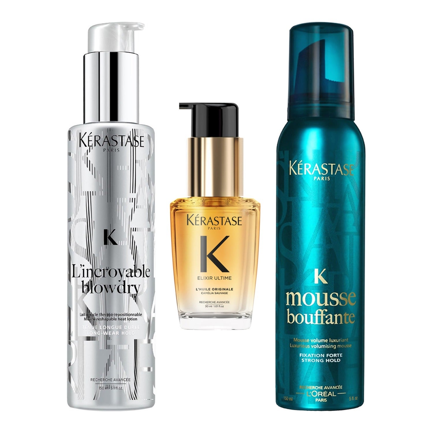 Kérastase Bouncy Blowout Bundle 150 ml, 30 ml & 150 ml