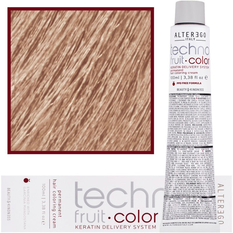 Alter Ego Technofruit Color puolipysyvä hiusväri, 100 ml 10/32