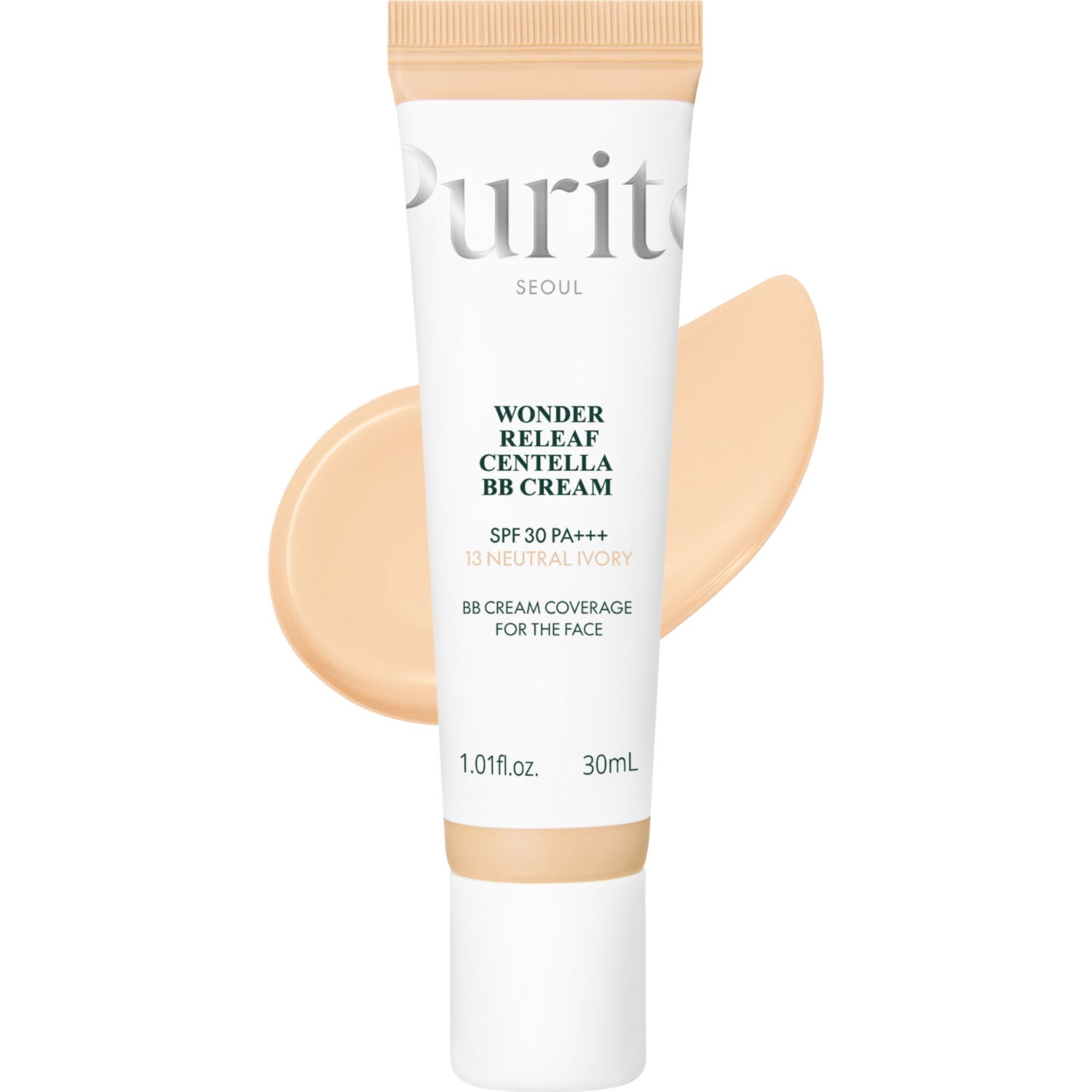 Purito Wonder Releaf Centella BB Cream #13 Neutral Ivory - 30 ml