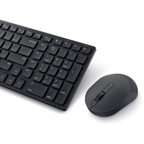 Dell Km555 - Keyboard And Mouse - Us Langaton Kansainvälinen (us)