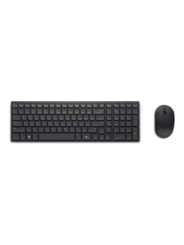 Dell Km555 - Keyboard And Mouse - Us Langaton Kansainvälinen (us)