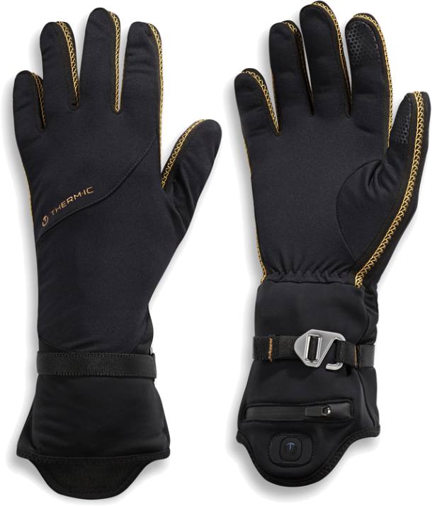 Therm-ic Thin Ultra Heat Liner Gloves Black - XL