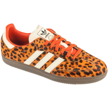 ADIDAS ORIGINALS Matalavartiset tennarit 'Samba' kameli / ruskea / musta / valkoinen