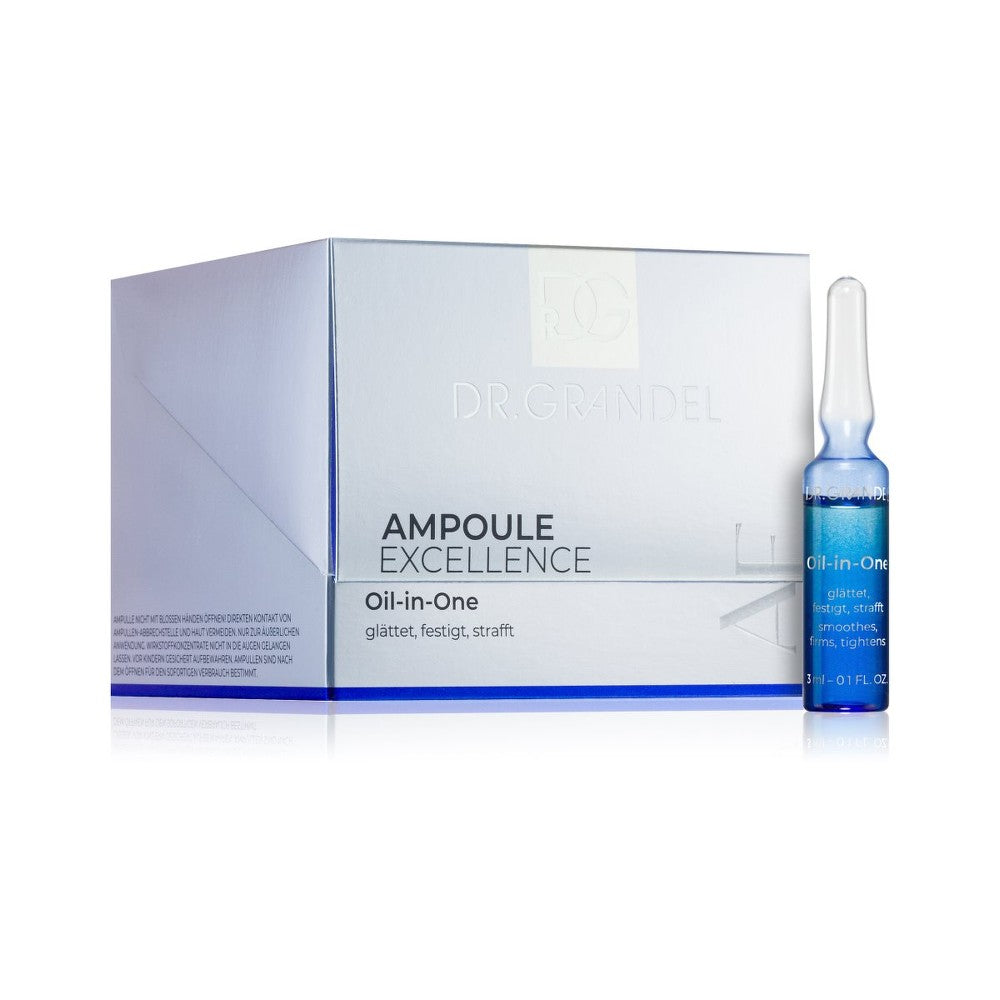 Dr. Grandel Ampoule Excellence Oil-One -virkistävä seerumi 5×3 ml:n injektiopulloissa