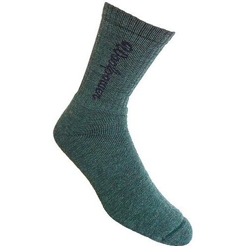 Woolpower Socks Classic Logo 400 Forest Green - 45-48