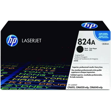 HP HP 824A Rumpu värijauheen siirtoon musta CB384A Vastaa: N/A