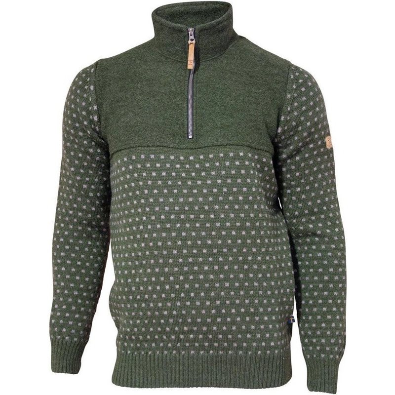 Ivanhoe Sverre Half Zip Loden Green - XXXL