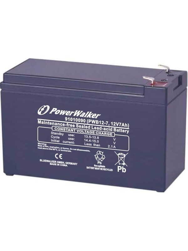 Bluewalker akku GEL UPS 12V/7AH UNIVERSAL POWERWALKER