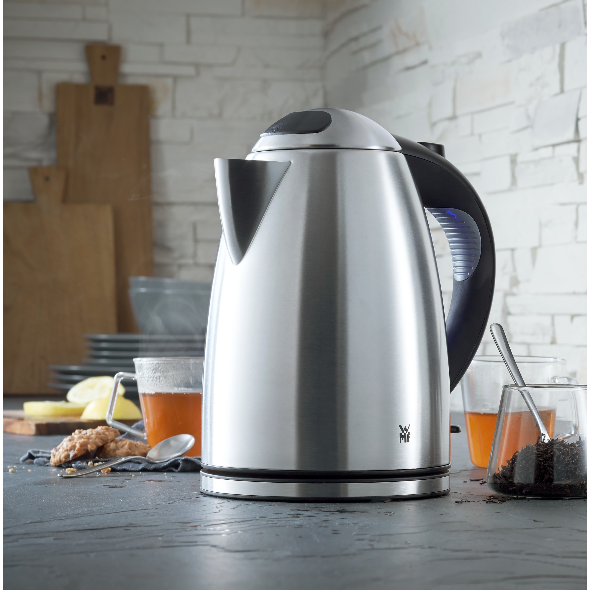 WMF Vedenkeitin STELIO 1.7 L - hopea - 2400 W