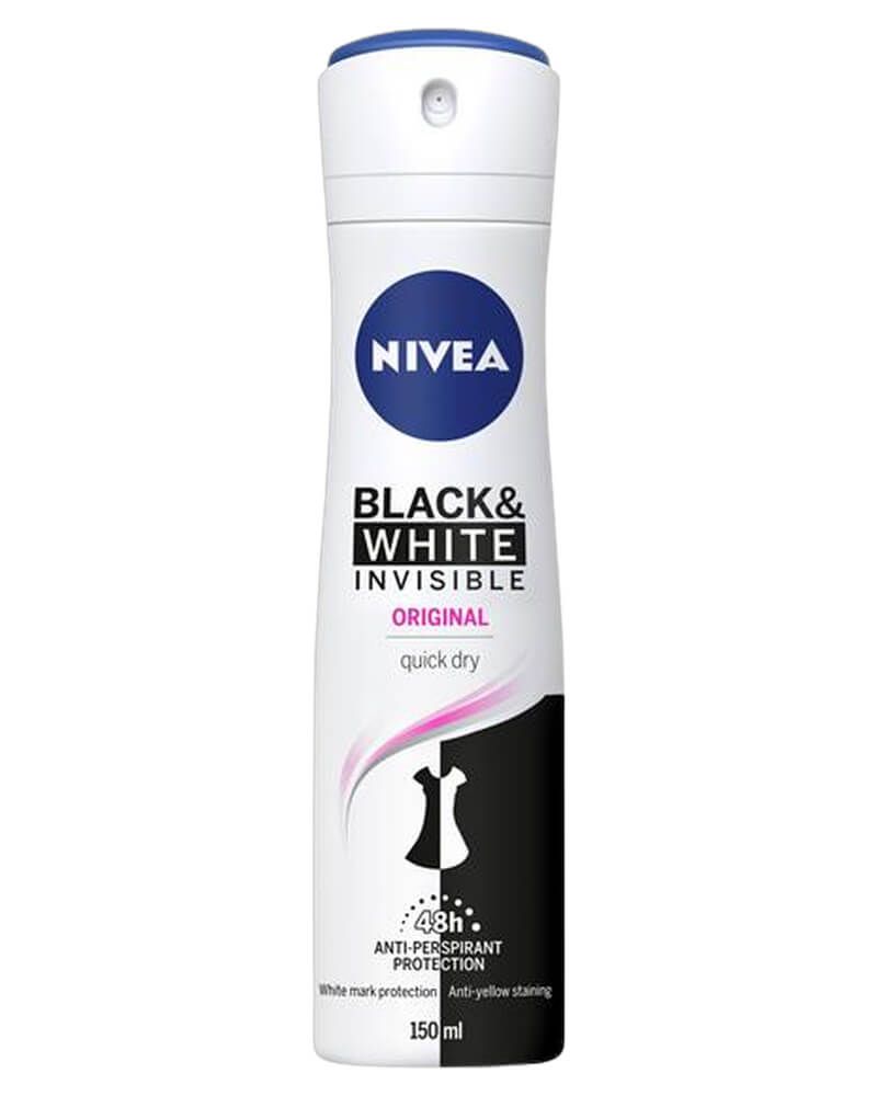 Nivea Black & White Invisible Original Anti-Perspirant Deodorant Spray 150 ml