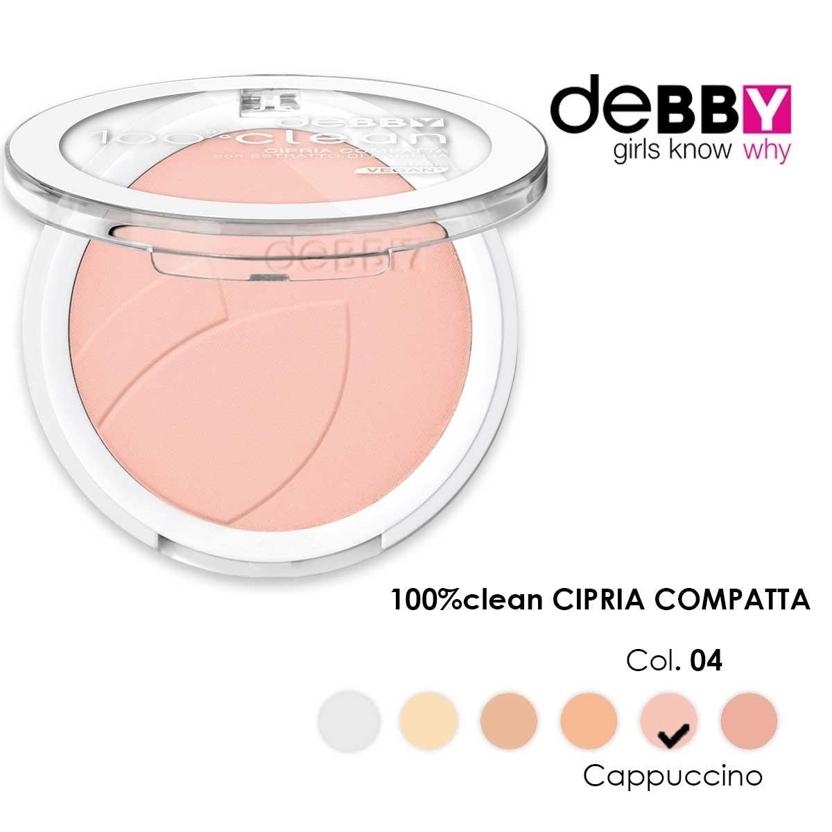 Debby Debby 100% puuteri Clean 4 Cappuccino