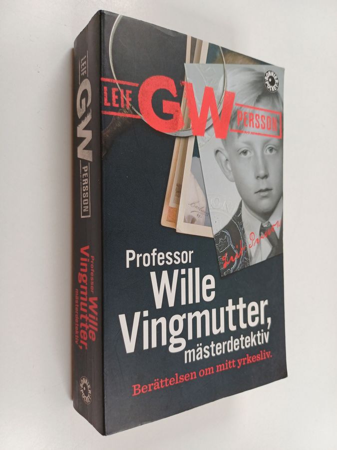 Professor Wille Vingmutter, mästerdetektiv : berättelsen om mitt yrkesliv