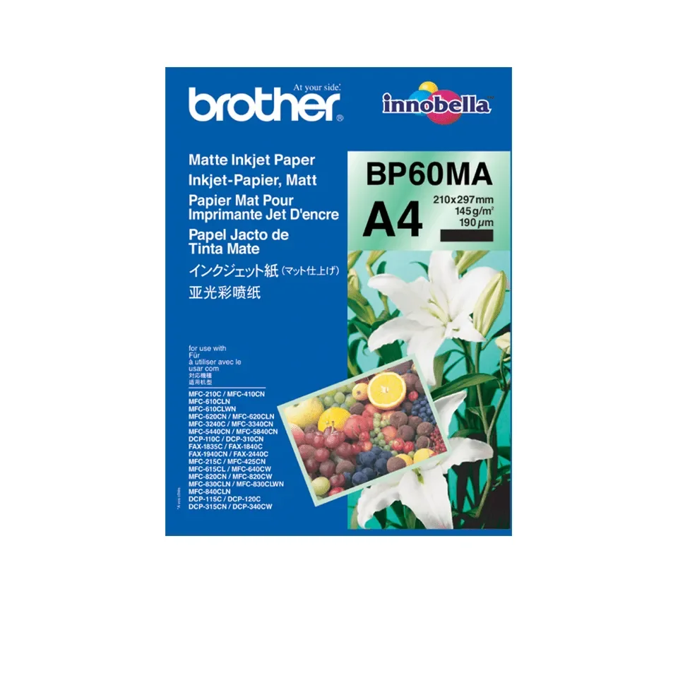 Brother Paperi Photo Matte A4, 25 Arkkia, 145 G