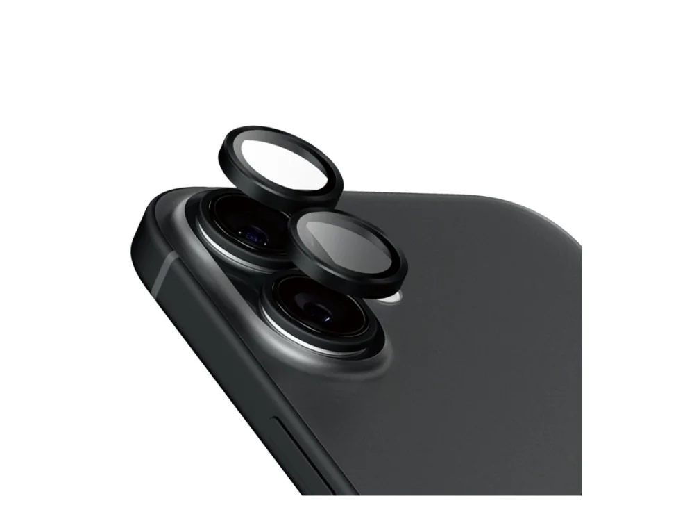 PanzerGlass® |  Hoops™ Ceramic Kameralinsebeskytter iPhone 16 | 16 plus