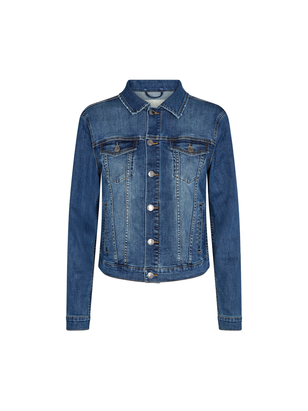 Freequent Välikausitakki 'ROCK-JA' sininen denim