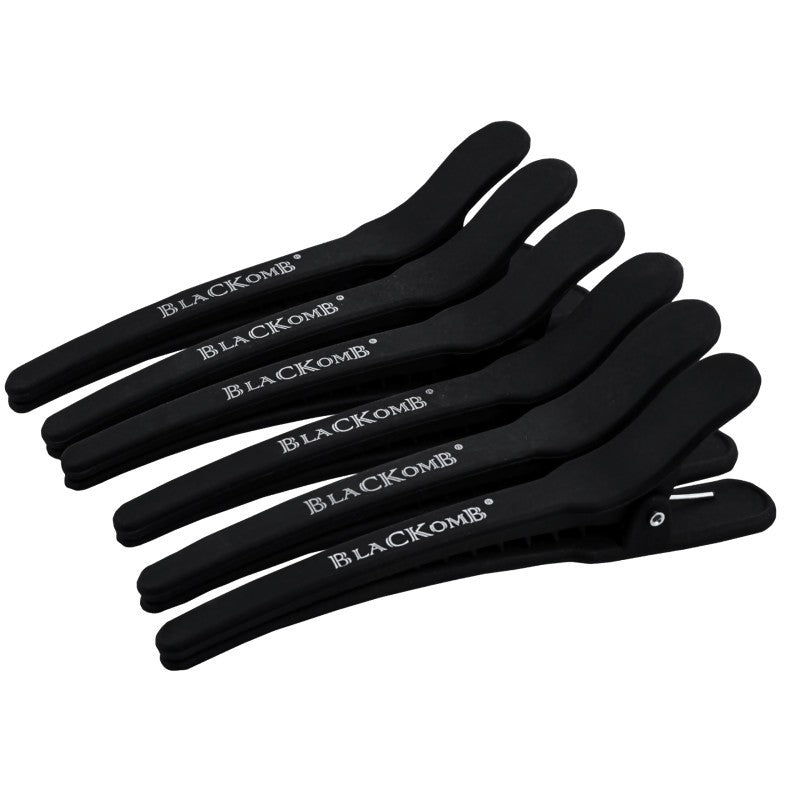 Poniks Blackomb Carbon hiusklipsit 11 cm, 6 kappaletta