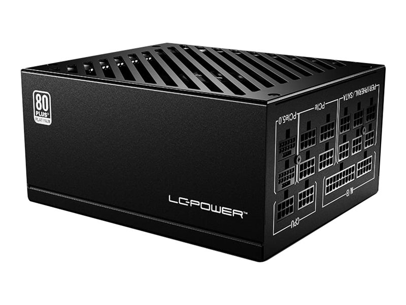LC Power Platinum Series LC850P V3.0 - power supply - 850 Watt Virtalähde - 850 Watt - 135 mm - ATX 3.0 - 80 Plus Platina sertifioitu