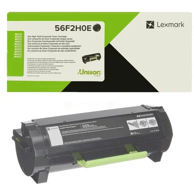 Lexmark Lexmark 56F2H0E Värikasetti Musta Corporate 56F2H0E Vastaa: N/A
