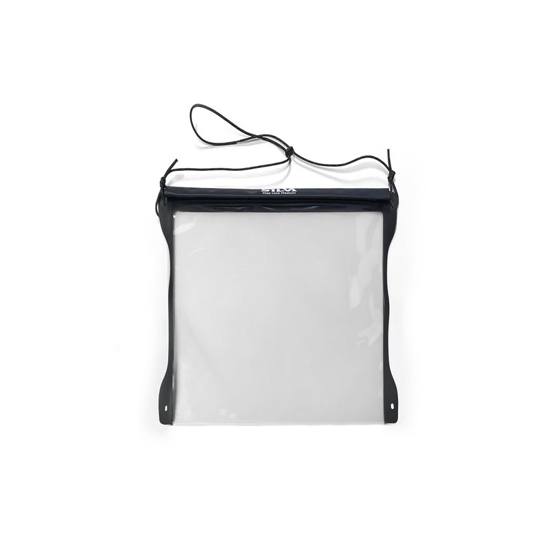 Silva Minimalist Kortpose, unisex, musta/punainen, Medium
