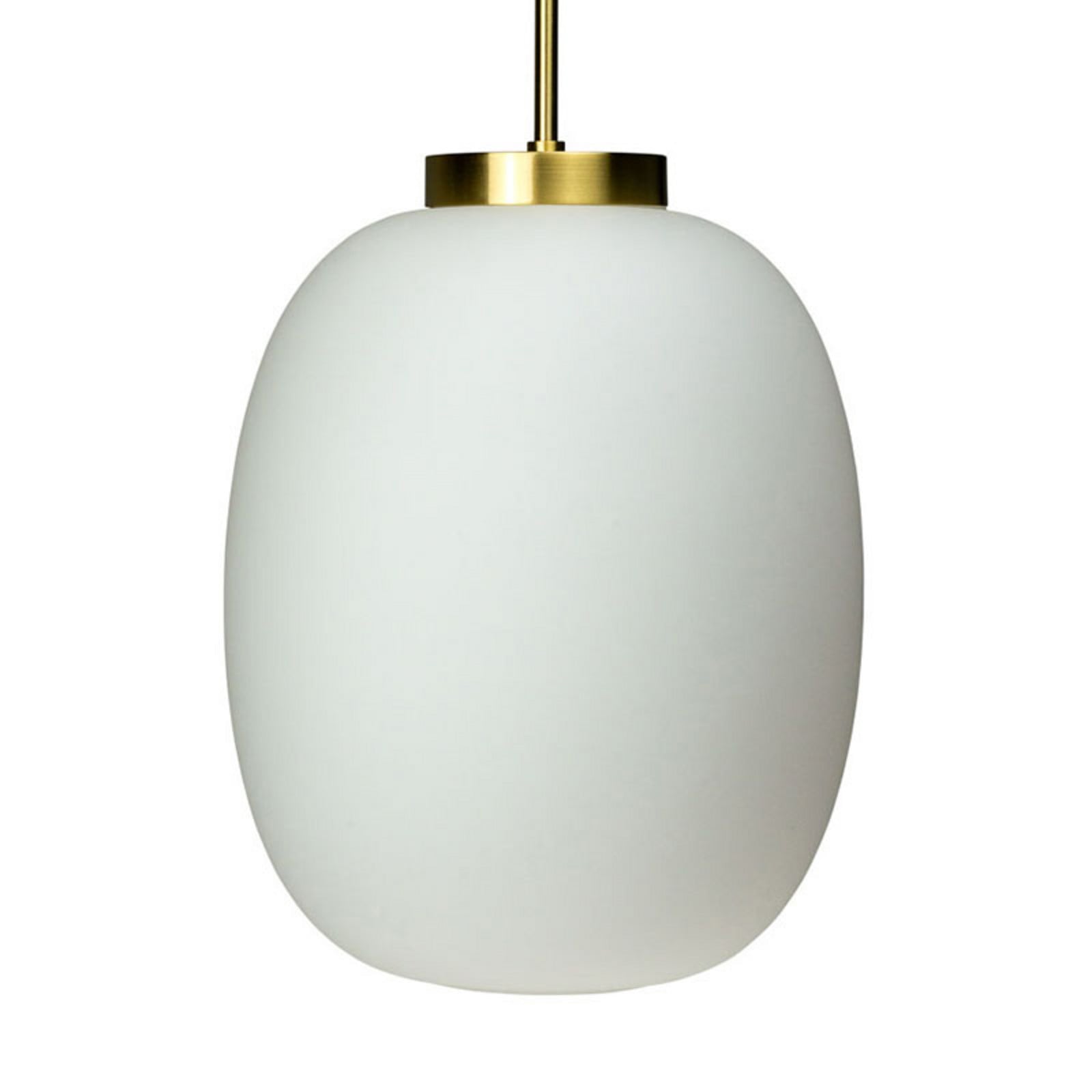 DL39 Riippuvalaisin Opal/Brass - Dyberg Larsen - Olohuone - Lasi - Yksilamppuinen