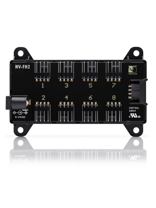 Noctua NV-FH2 8-Channel PWM -tuuletinhubi, musta